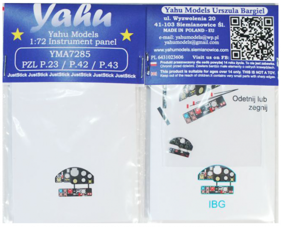 1/72 PZL.23A Karas/P.42/P.43