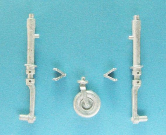 1/48 Republic P-47D Thunderbolt Landing Gear (Acadaemy, Eduard)