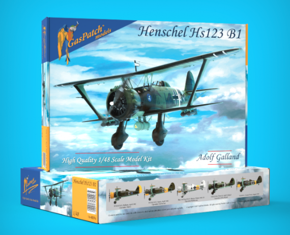 1/48 Henschel Hs-123B-1