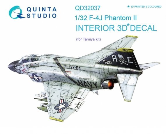 1/32 F-4J 3D-Print & colored Interior
