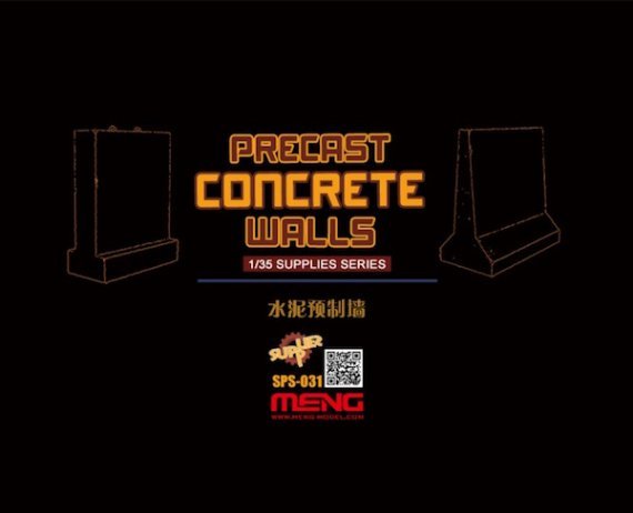 1/35 Pre-cast Concrete Walls
