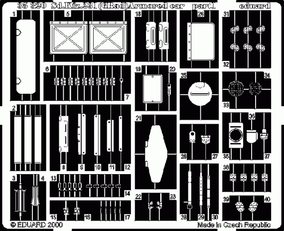Sd.Kfz.231 (6Rad) armoured car  (HPM)