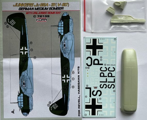 1/72 Junkers Ju 88A-15 Conversion set