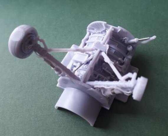 1/48 F-16C Fighting Falcon Lightweight Landing Gear/Wheel Well