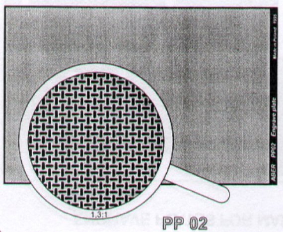 1/35 Engraved Plate