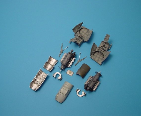 Aires Upgrade set: Me 410A1 detail engine set