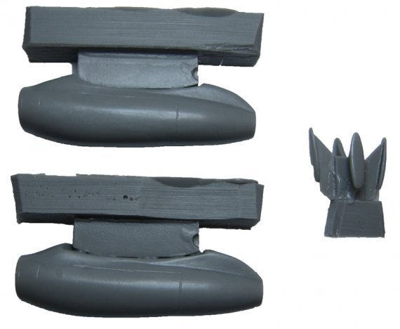 1/144 Boeing 737-200 JT8D Advanced engine