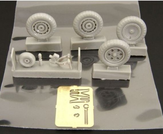 1/48 Fw190 Wheels (early+late)