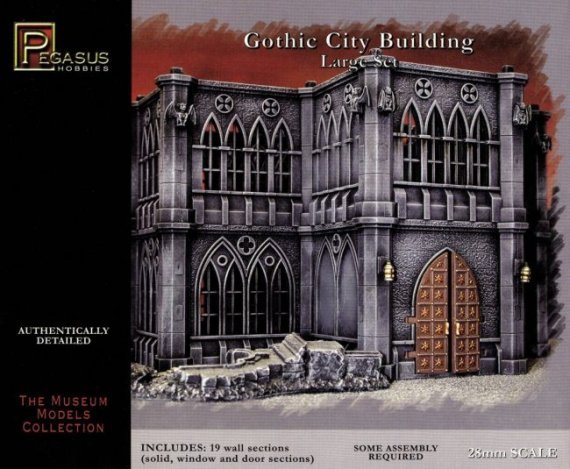1/72 Gothic City Building