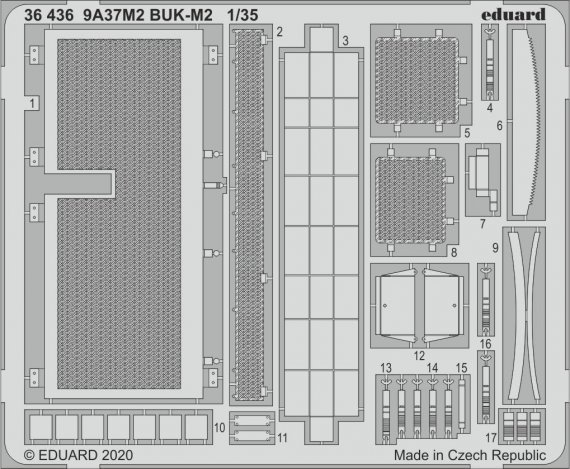 1/35 SET 9A37M2 BUK-M2