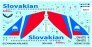 1/144 Decals Boeing 737-500 Slovakian Airlines