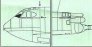 1/72 Boeing B-52D Superfortress Canopy Monogram