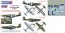 1/48 North-American P-51B Mustang masks set