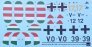 1/48 Decal Bf-109F-4 in Hungarian Service Vol.I image 1