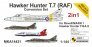 1/144 Hunter T.7 RAF Conversion set for Revell/MARK 1