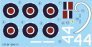 1/35 Decals Bf 109G-10 Gustav part II. for Border Models image 1