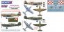 1/48 Curtiss P-40E Kittyhawk masks set