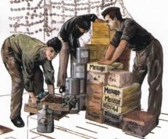 CMK 1/72 3 Figurines Equipage U-Boat Type VIIc Revell