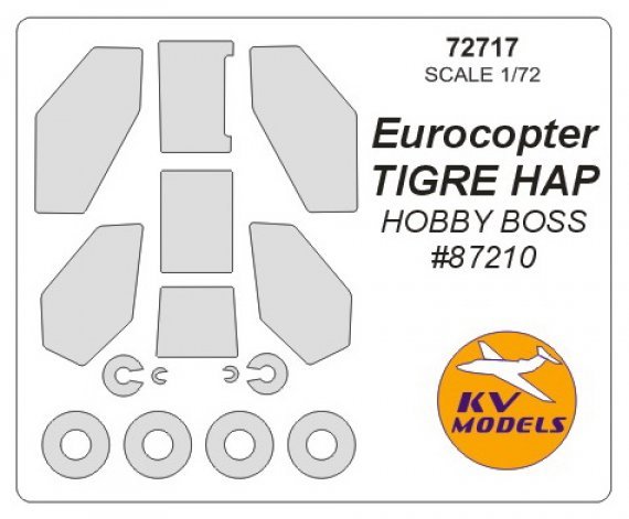1/72 Eurocopter Tigre Hap paint masks