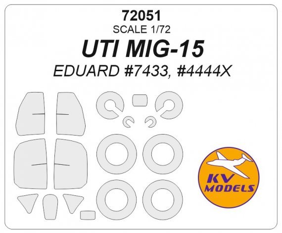 1/72 Mikoyan MiG-15UTI + wheels masks