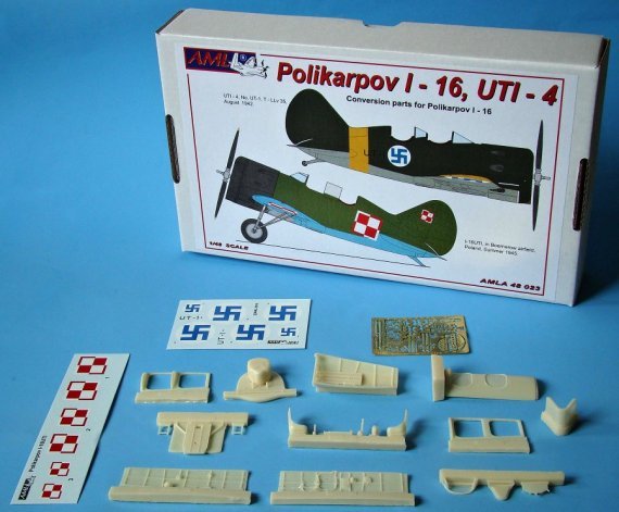 1/48 Polik. I-16 UTI-4 Interior (Poland,Finland)