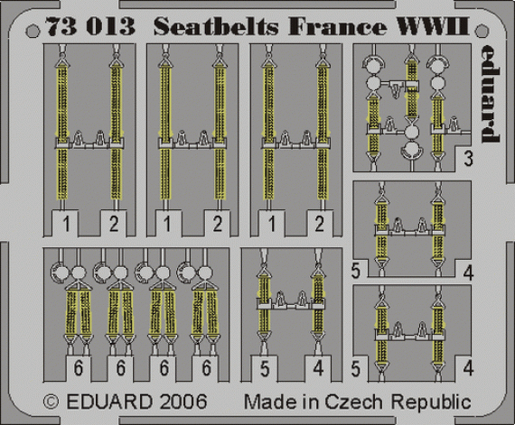 Seatbelts France WWII