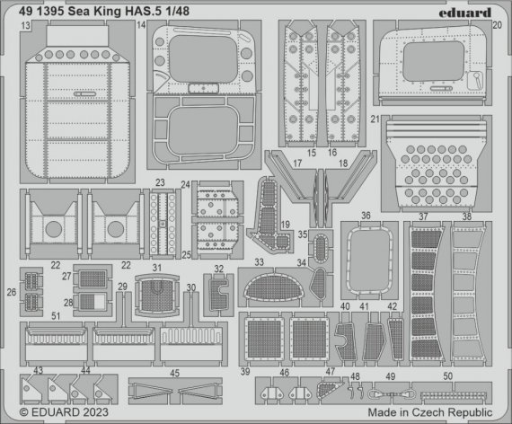 1/48 SET Sea King HAS.5 for Airfix