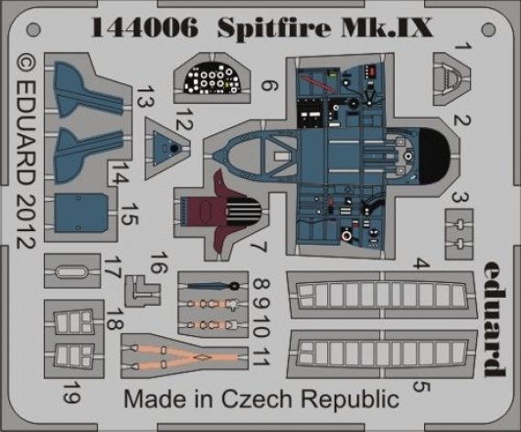 1/144 Supermarine Spitfire Mk.IX (Eduard)