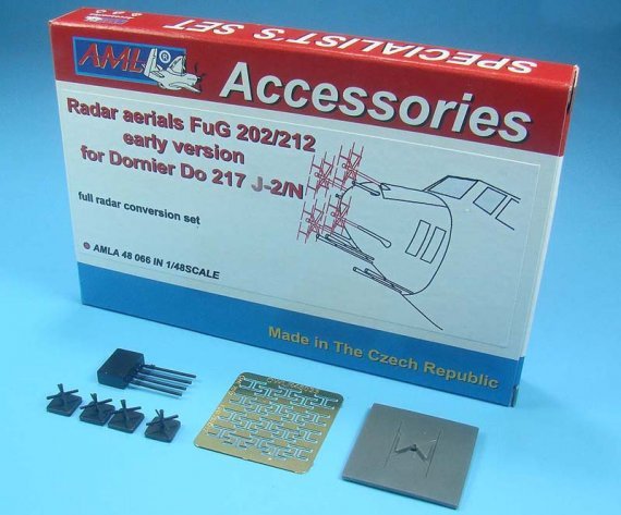 1/48 FuG 202/212 radar aerials for the Dornier Do-217J-2/N early