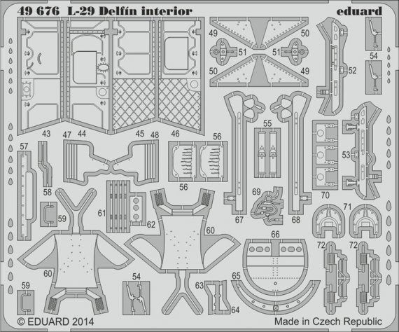 SET L-29 Delfin interior S.A. (AMK)