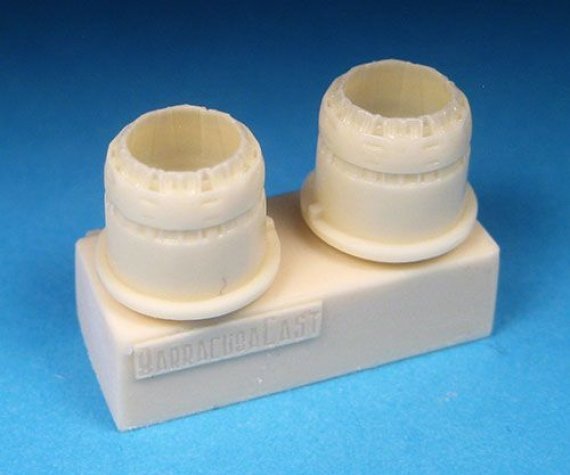 1/72 BAC/EE Lightning F.2A / F.6 Exhaust Cans  (for Airfix)