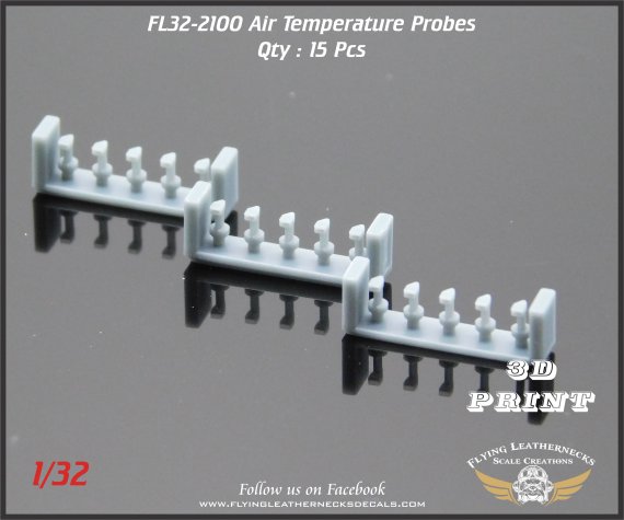1/32 Air Temperature Probes x 15