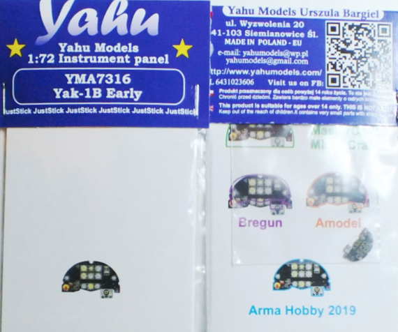 1/72 Yakovlev Yak-1B early