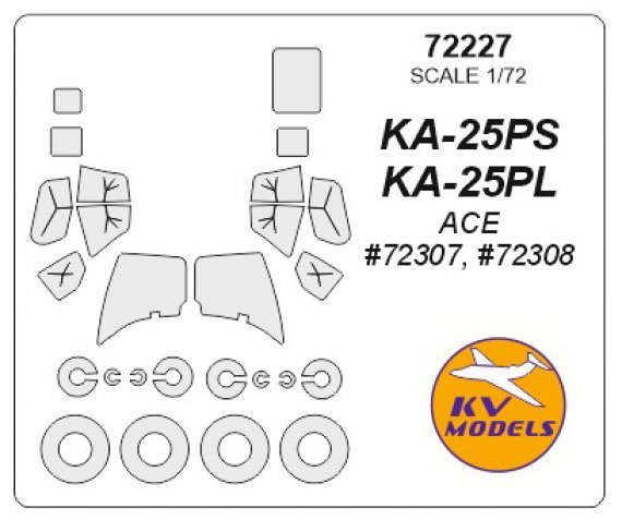 1/72 Kamov Ka-25 paint masks