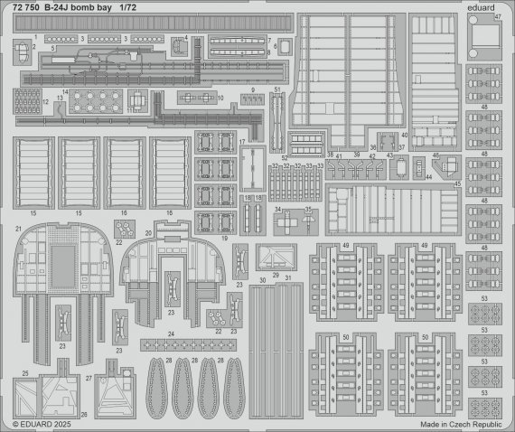 1/72 SET B-24J bomb bay for Hasegawa