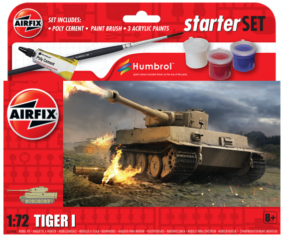 1/72 Small Beginners Set Tiger 1