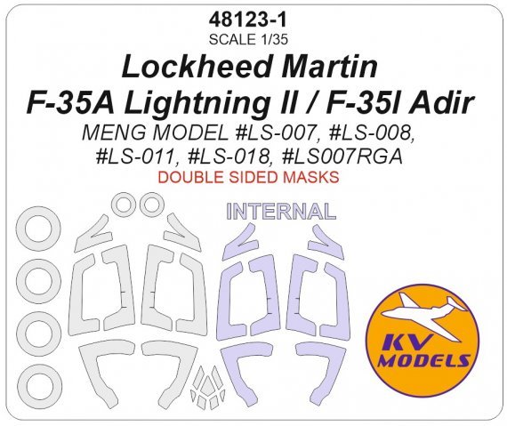 1/48 Lockheed-Martin F-35A Lightning II / F-35I Adir for Meng