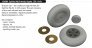 Brassin 1/24 Spitfire Mk.IX wheels 5spoke