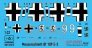 1/32 Decal Messerschmitt Bf 109 E-1 dry-water image 1