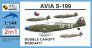 1/144 Avia S-199 Bubble Canopy 2-in-1