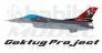 1/72 F-16C Fighting Falcon 401 Sq Goktu Project Decal Set