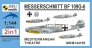 1/144 Bf 109G-6 Mediterranean Theatre 2-in-1