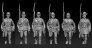 1/32 Acw Marching set 1 moulded in Light grey color image 3