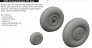 Brassin 1/32 Hurricane Mk.II wheels