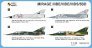 1/144 Dassault Mirage IIIBE/DE/DS/5BD European Service image 1