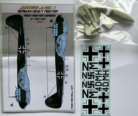 1/72 Junkers Ju 88C-1 Conversion set