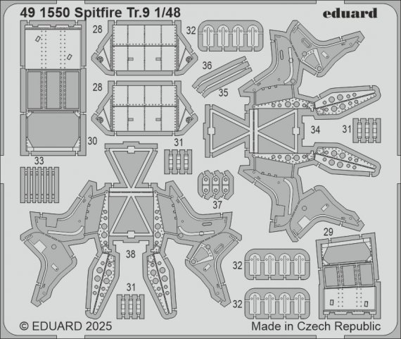 1/48 SET Spitfire Tr.9 for Airfix