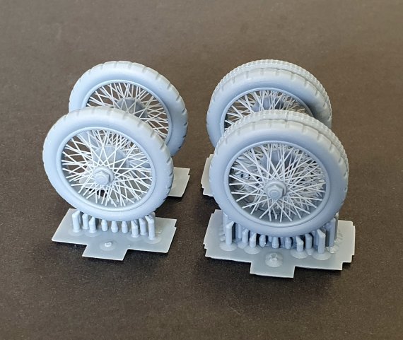 1/35 Wheels set for Minervy WWI