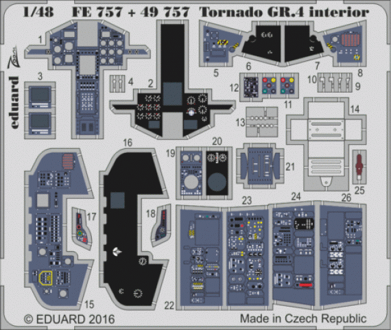 1/48 Tornado GR.4 interior