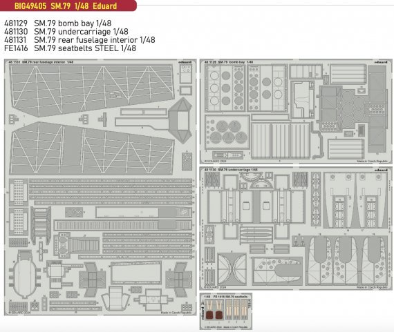1/48 SM.79 BigEd Set for Eduard